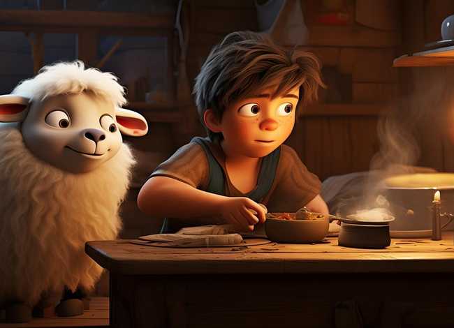 儿童睡前故事亡羊补牢做饭故事（贝乐虎睡前故事亡羊补牢）