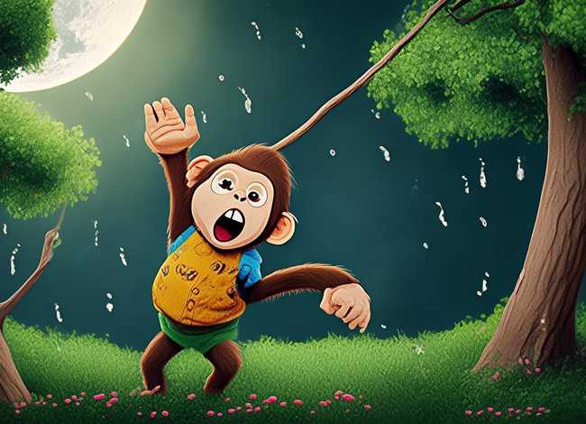幼儿故事猴子捞月亮演讲视频 幼儿故事猴子捞月亮演讲视频完整版