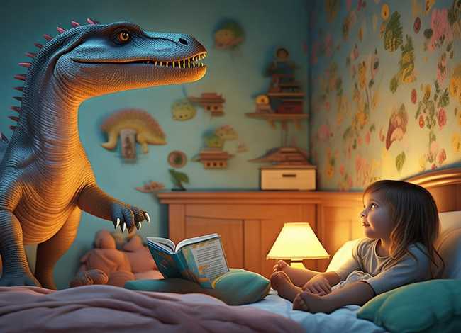 儿童霸王龙睡前故事大全（霸王龙故事睡前故事）