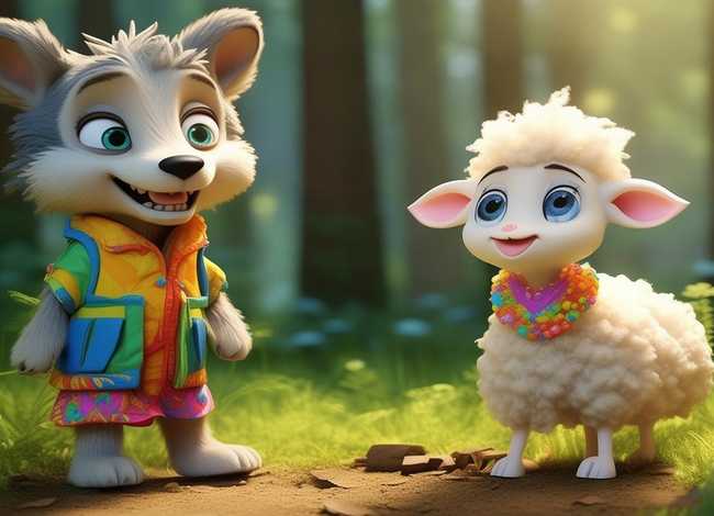 狼和羊的故事3-6岁幼儿故事书 - 幼儿故事狼和小羊的故事 狼和羊的故事3-6岁幼儿故事书 - 幼儿故事狼和小羊的故事