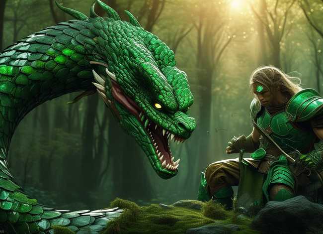 三娃战蛇精的故事；三娃战蛇精的故事视频