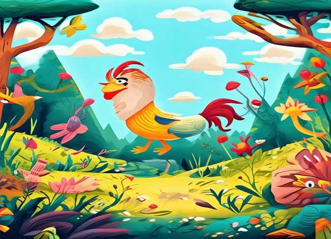 神话故事儿童绘画，神话故事绘画简单