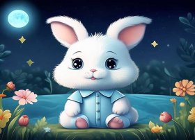 小兔乖乖儿童睡前故事，少儿睡前故事小兔子乖乖