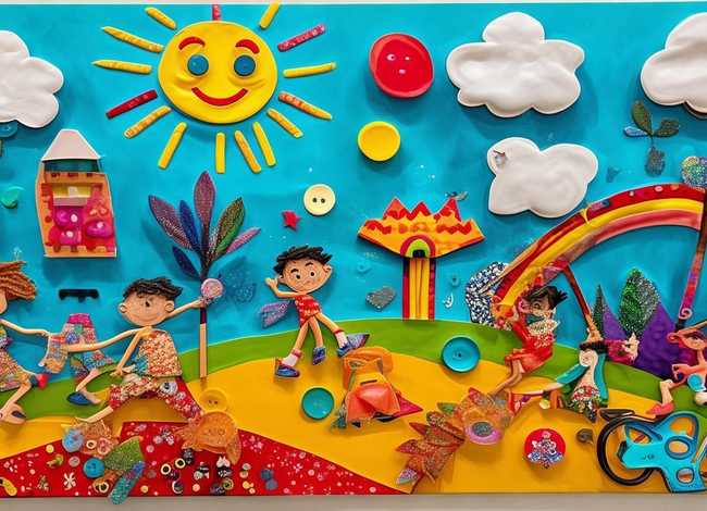 精彩的儿童画综合材料（精彩的儿童画综合材料怎么写）