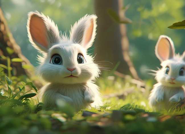 小白兔找妈妈，小白兔找妈妈绘本