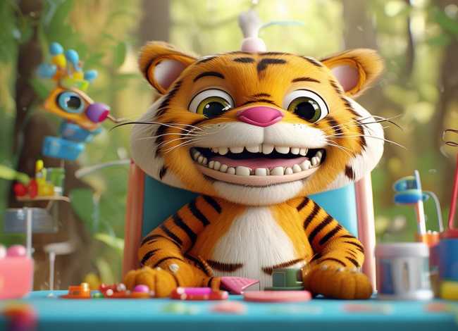 幼儿故事《老虎拔牙》（幼儿故事《老虎拔牙》图片）