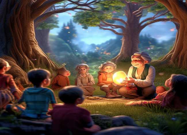 儿童神话故事在线听讲 - 少儿故事 神话