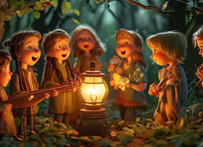 一个故事儿童歌曲 - 一个故事一首歌曲歌词