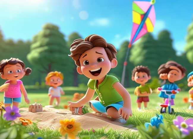 儿童快乐暑假照片贴图 - 儿童快乐暑假照片贴图怎么画