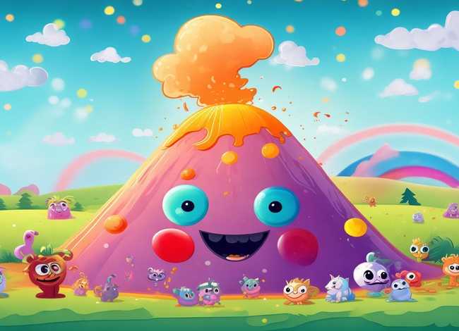 儿童故事火山视频，给小朋友讲火山故事视频