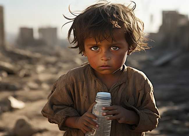战争 儿童 - 战争 儿童 缺水 战争 儿童 - 战争 儿童 缺水