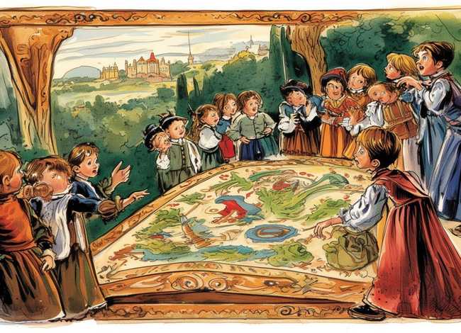 历史故事儿童绘画；历史故事 绘画