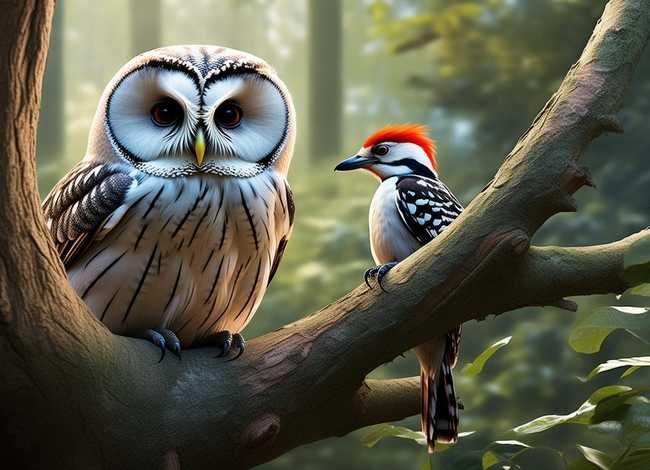 猫头鹰和啄木鸟的故事、猫头鹰和啄木鸟的故事内容 猫头鹰和啄木鸟的故事、猫头鹰和啄木鸟的故事内容