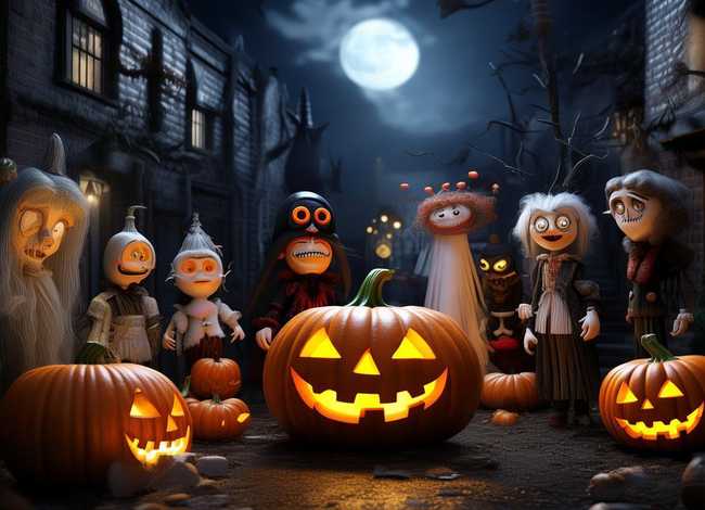 万圣节小故事视频；万圣节小故事视频完整版