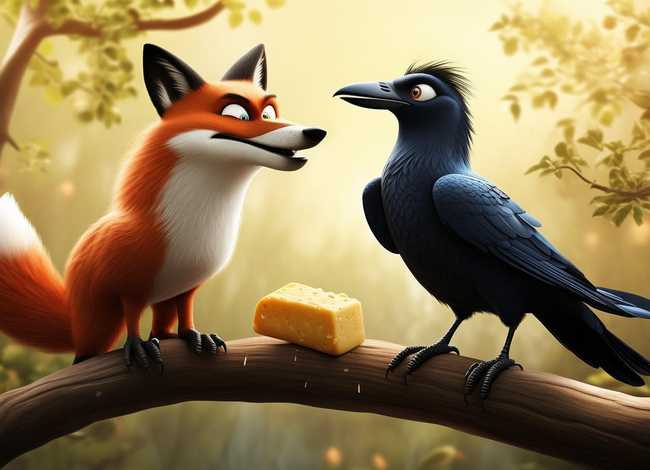 狐狸和乌鸦的故事告诉我们 狐狸和乌鸦的故事告诉我们什么道理 狐狸和乌鸦的故事告诉我们 狐狸和乌鸦的故事告诉我们什么道理
