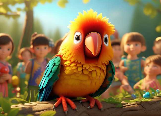 鹦鹉动画儿童故事(鹦鹉幼儿故事) 鹦鹉动画儿童故事(鹦鹉幼儿故事)