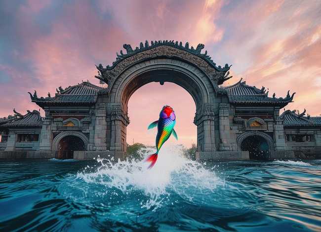 鲤鱼跳龙门的故事完整版（鲤鱼跳龙门的故事完整版免费）