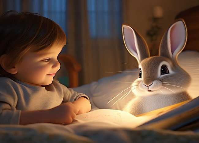 儿童入睡故事小兔子乖乖、宝宝睡前故事视频小兔子乖乖