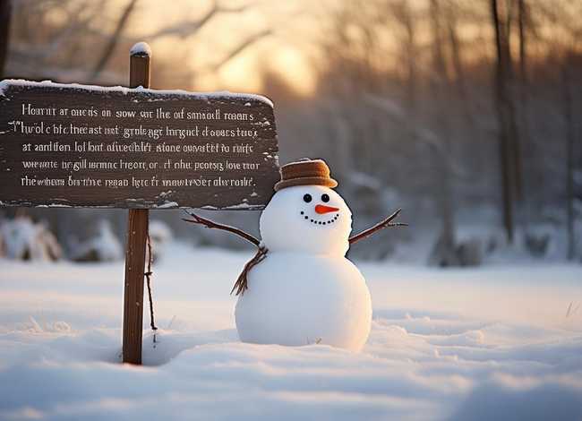和雪人有关的故事；和雪人有关的故事简短