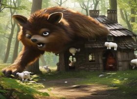 大野狼和七只小羊故事 大野狼和七只小羊故事原文