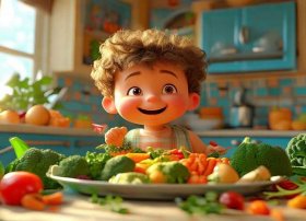 吃蔬菜儿童故事，幼儿吃蔬菜的故事