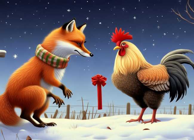 狐狸给鸡拜年的故事 - 狐狸给鸡拜年的小故事 狐狸给鸡拜年的故事 - 狐狸给鸡拜年的小故事