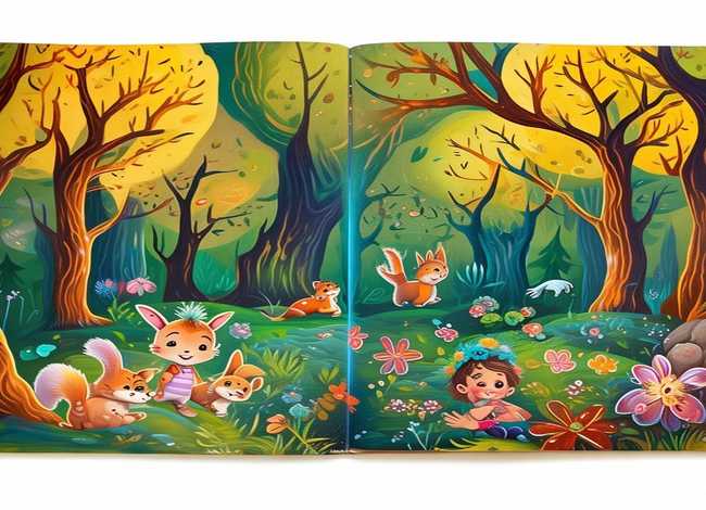 儿童绘图故事书、幼儿图画故事书绘本