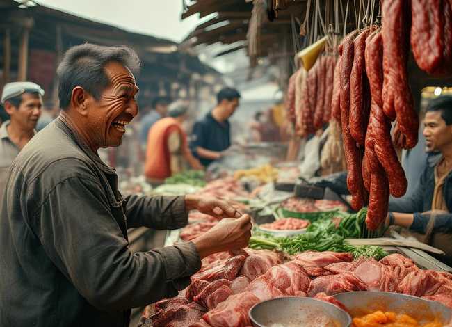 大山买肉的故事 大山买肉的故事视频