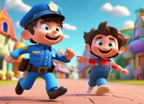 幼儿故事警察抓小偷的故事；幼儿故事警察抓小偷的故事内容