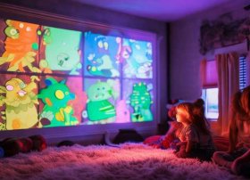 儿童故事投影灯0-3岁，有声故事投影灯