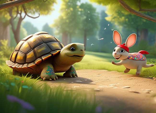 五岁儿童故事龟兔赛跑;幼儿故事龟兔赛跑 五岁儿童故事龟兔赛跑;幼儿故事龟兔赛跑