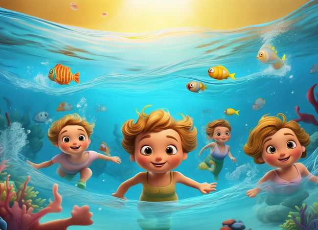 儿童故事游泳音频 - 幼儿游泳小故事