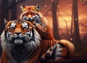 讲故事 狐假虎威 - 讲故事狐假虎威伴奏音乐