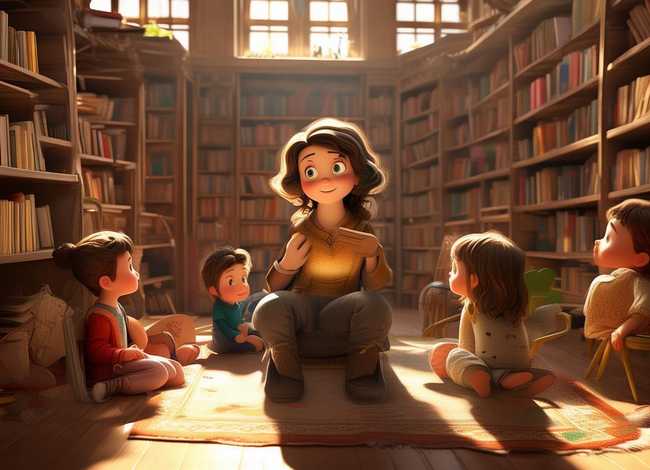 图书馆儿童故事演讲、图书馆讲故事活动