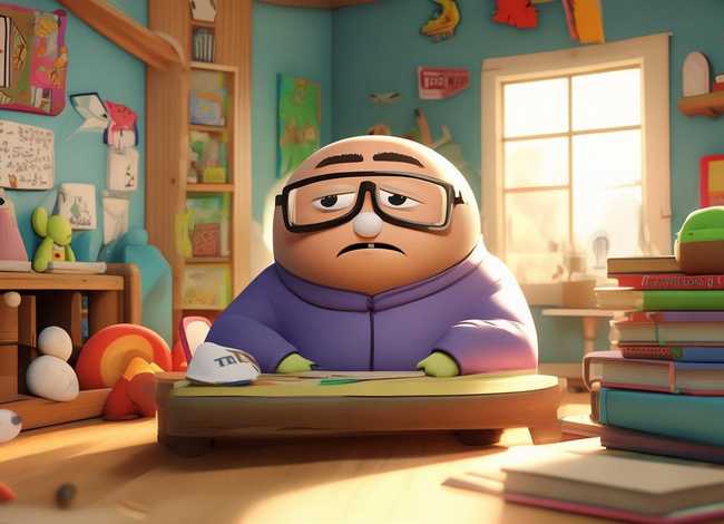 儿童故事胆小先生好词好句，胆小先生幼儿故事