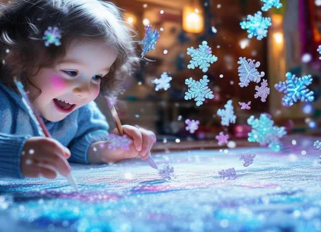 雪花儿童故事图片,雪花儿童画画图片大全 雪花儿童故事图片,雪花儿童画画图片大全