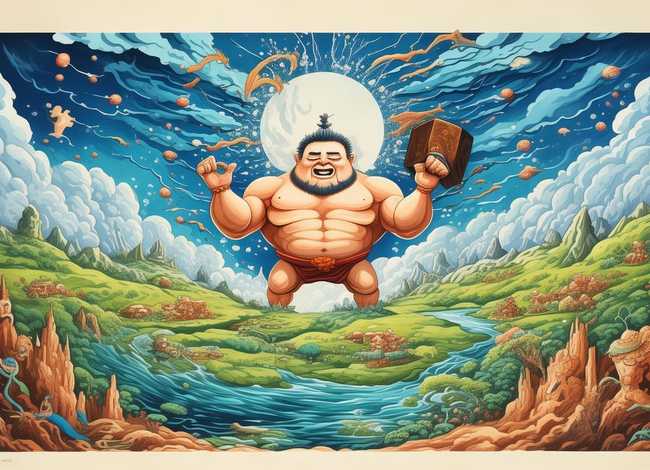 儿童故事盘古开天地的神话故事 - 盘古开天地的神话故事绘本