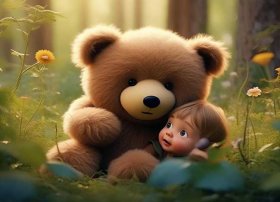 小熊抱抱儿童故事；小熊抱抱的故事