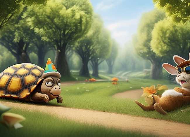 儿童讲故事龟兔赛跑带动作；少儿故事龟兔赛跑讲解