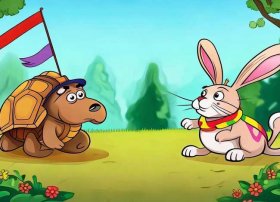 儿童故事龟兔赛跑；少儿故事龟兔赛跑文字