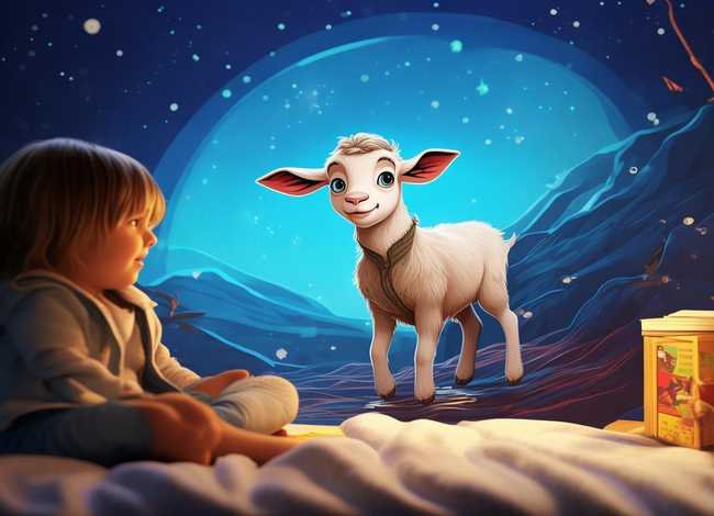 听故事儿童睡前故事勇敢的小山羊，幼儿故事勇敢的小山羊