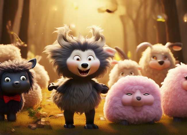 儿童故事老狼吃七只小羊 老狼和七只小羊的故事视频