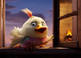 儿童故事鹅太太 鹅太太爬窗户故事