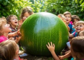 我的西瓜儿童故事 - 关于西瓜的幼儿故事