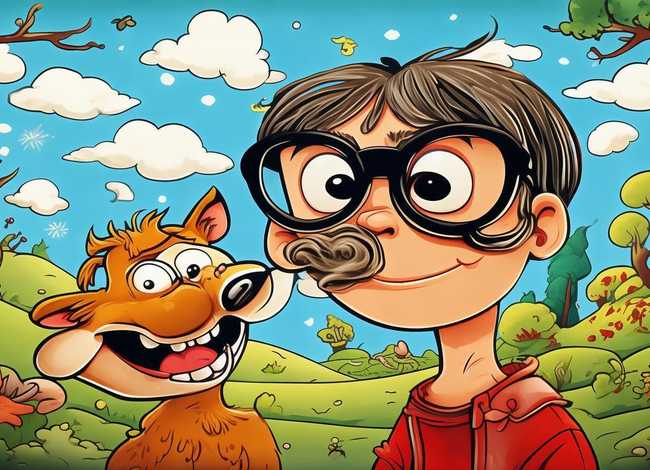 儿童搞笑故事文字版图片；搞笑故事文字版