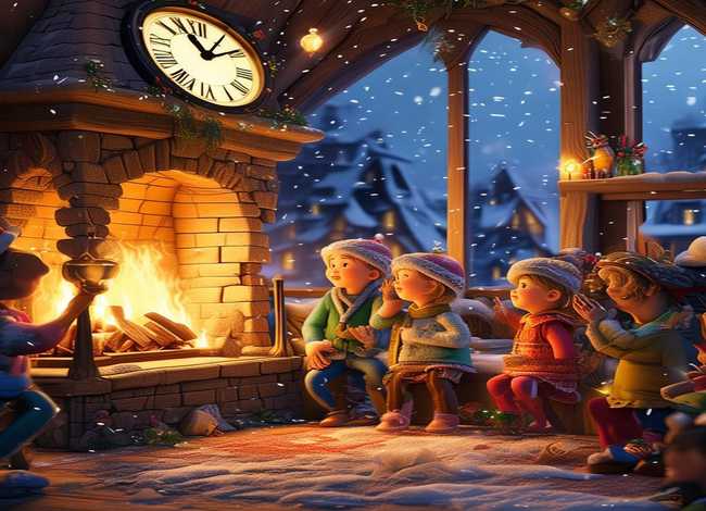 儿童故事新年前夜 - 《新年前夜》故事
