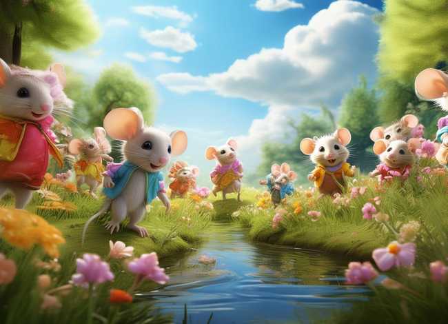 14只老鼠去春游故事绘本电子版（14只老鼠去春游绘本故事内容）