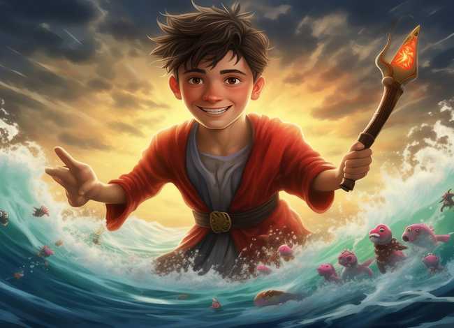 儿童故事哪吒闹海简短，幼儿故事哪吒闹海简短的