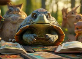 聪明的乌龟讲故事的视频 - 聪明的乌龟讲故事的视频教学
