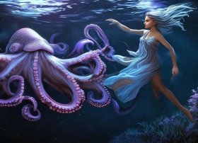 章鱼与海女的故事，章鱼和海女的故事
